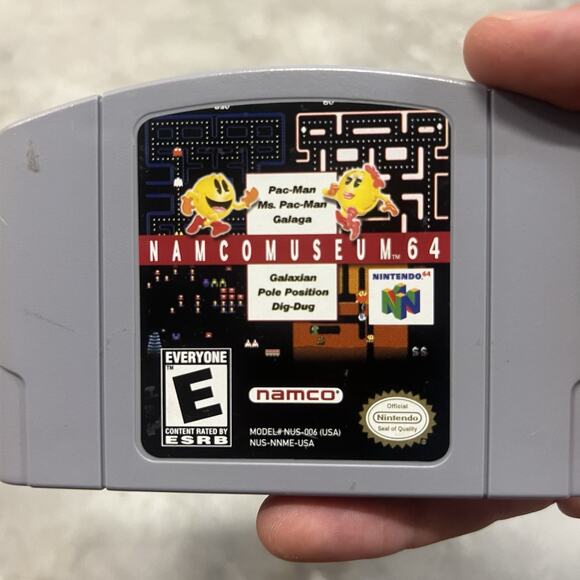 Namco Museum 64 (N64, 1999) Cart Only (N64-11) - Picture 5 of 7